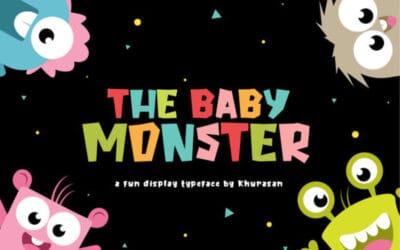 The Baby Monster Font