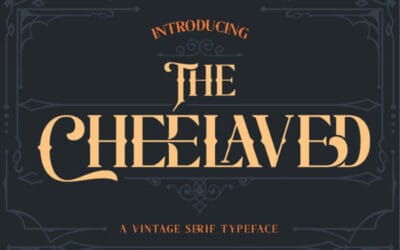 The Cheelaved Font