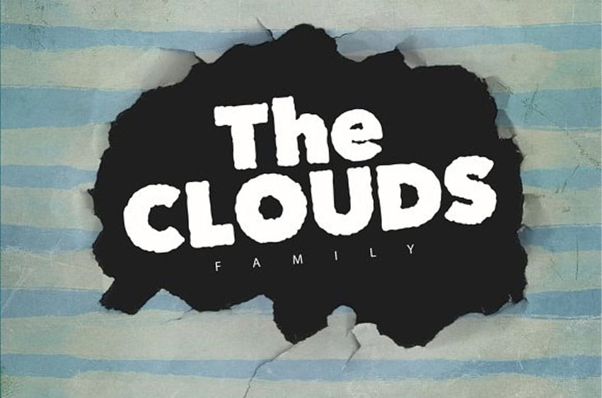 The Clouds Font