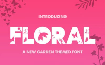 The Floral Font