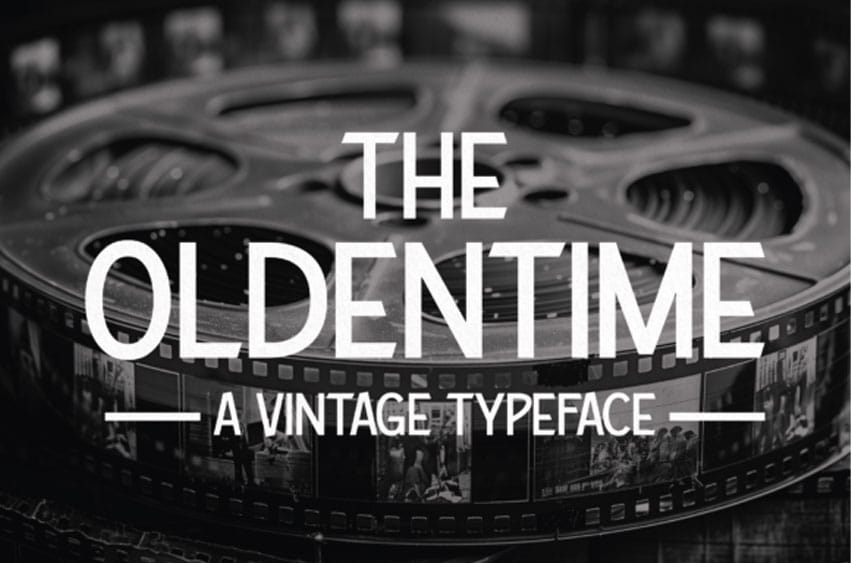 The Oldentime Font