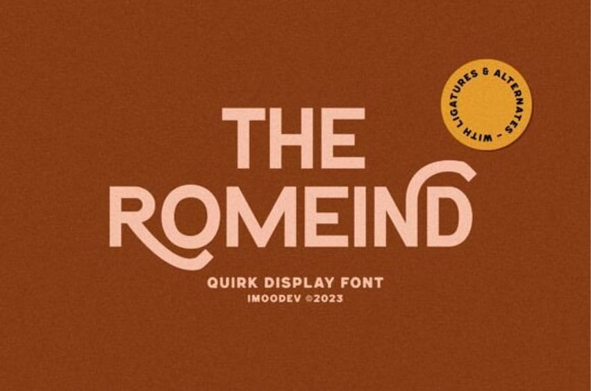 The Romeind Font