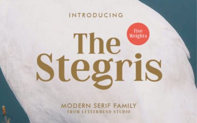 The Stegris Font