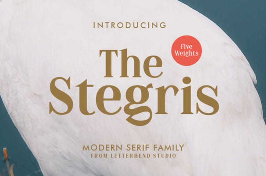 The Stegris Font