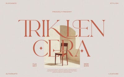 Triklen Care Font