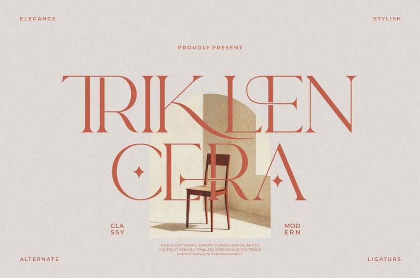 Triklen Care Font