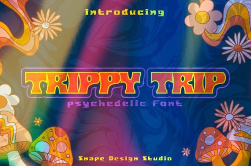 Trippy Trip Font
