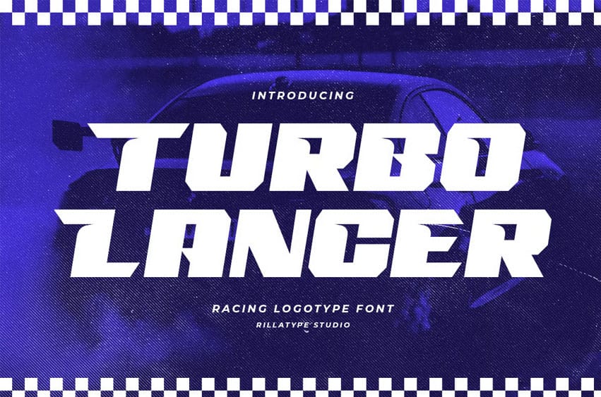 Turbo Lancer Font