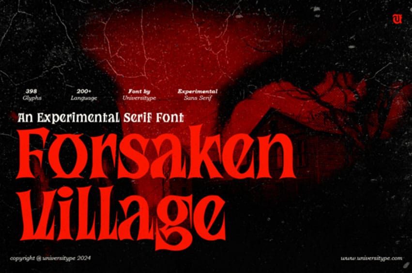 Ut Forsaken Village Font