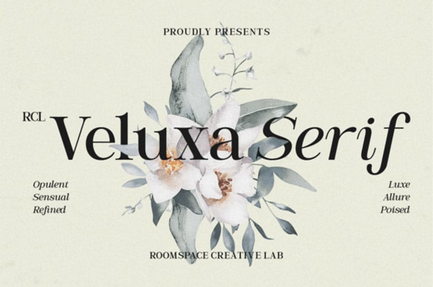 Veluxa Serif Font