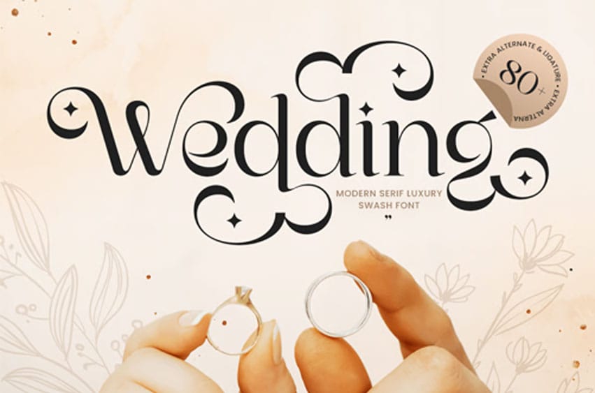 Wedding Font