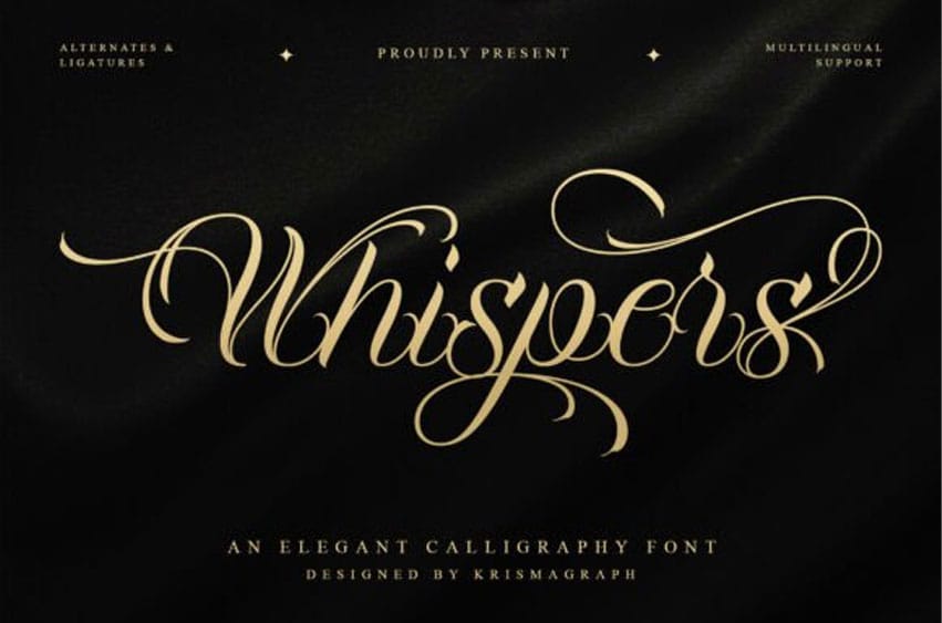 Whispers Font