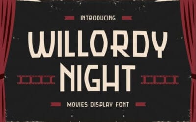 Willordy Night Font