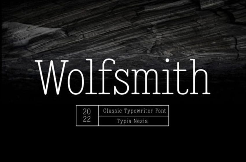 Wolfsmith Font