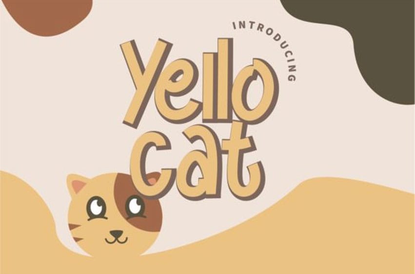 Yello Cat Font