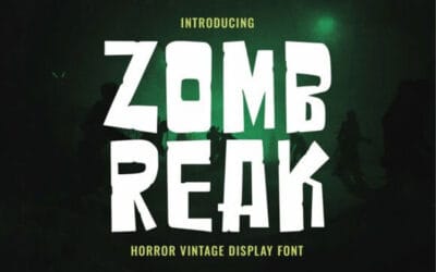 Zombreak Font