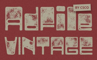 Adfile Vintage Font