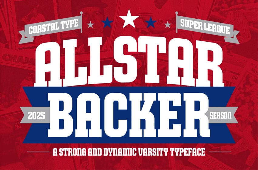 AllStar Backer Font
