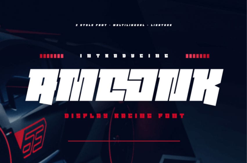 Amoonk Font