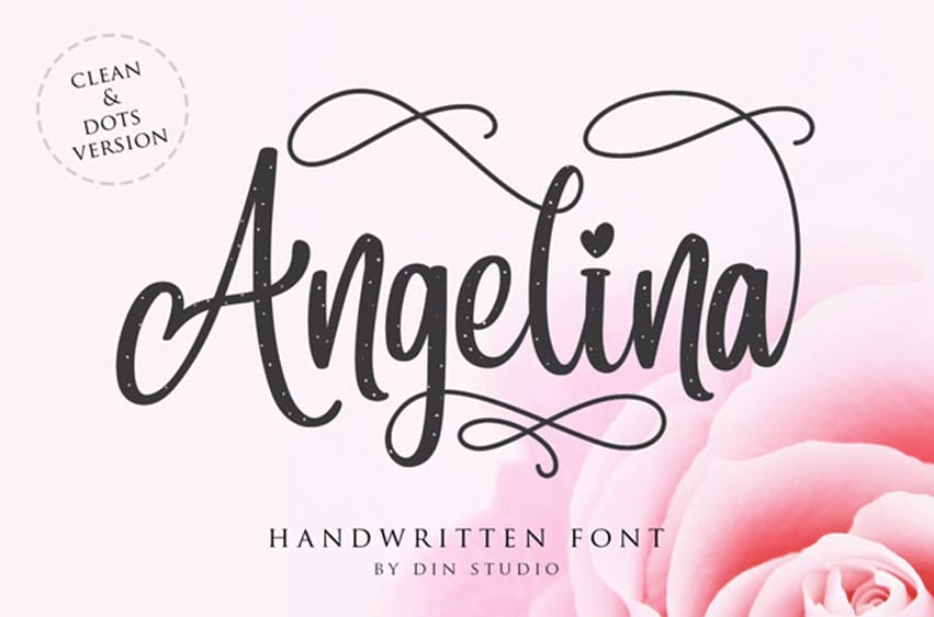 Angelina Handwritten Font