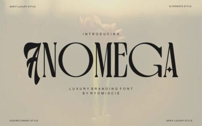 Anomega Font