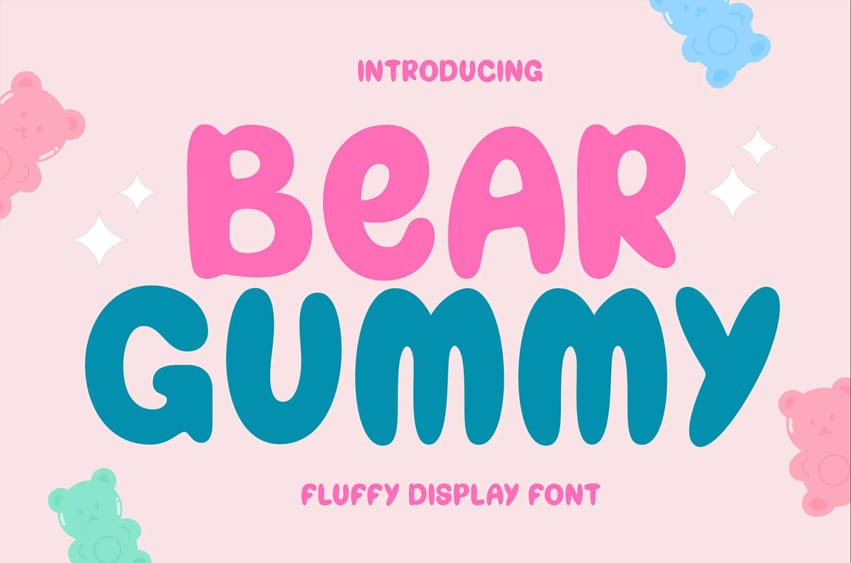 Bear Gummy Font