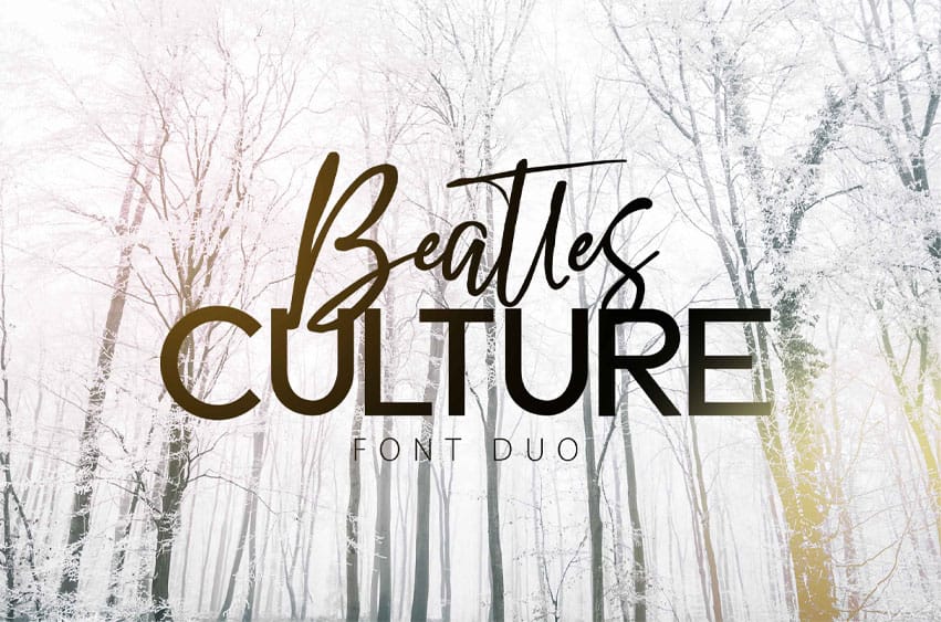 Beatles Culture Font