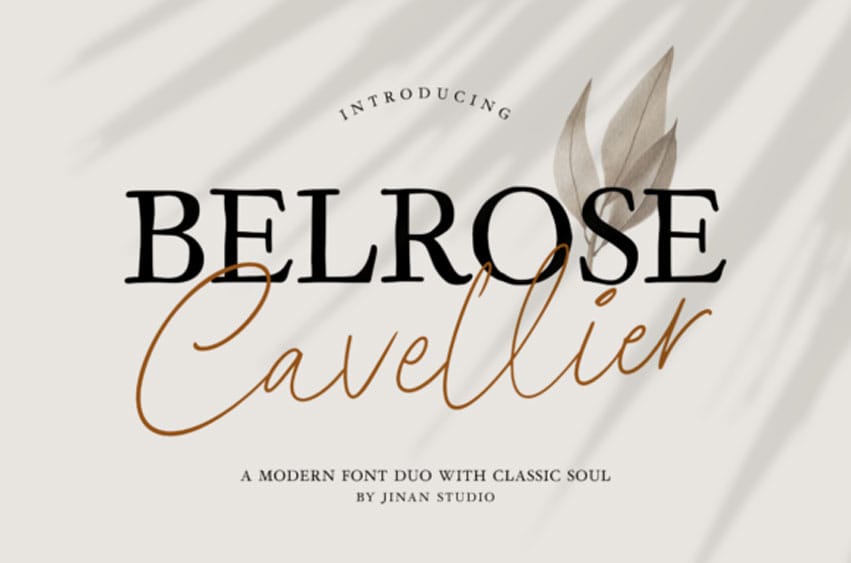 Belrose Cavellier Font