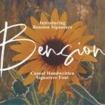 Bension Font