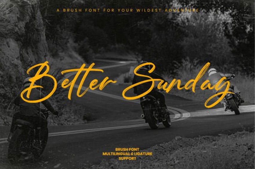Better Sunday Font