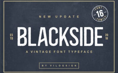 Blackside Font
