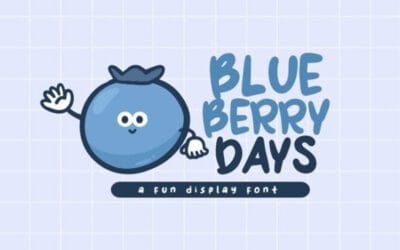 Blueberry Days Font