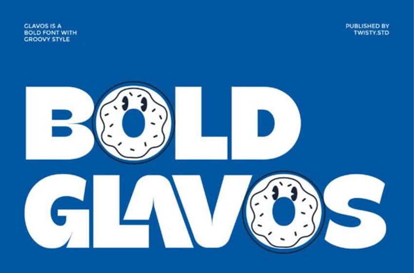 Bold Glavos Font