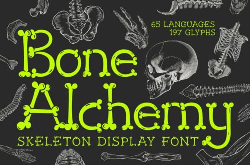 Bone Alchemy Font