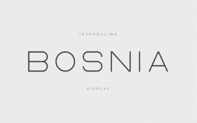 Bosnia Font