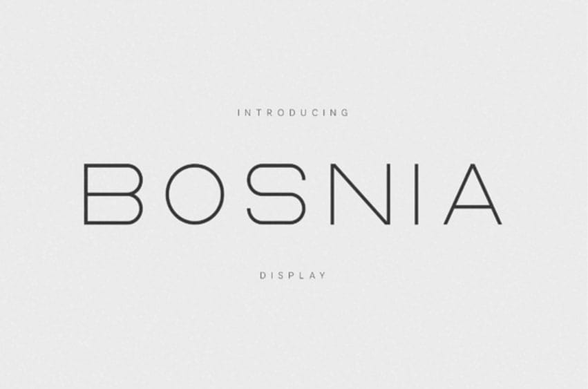 Bosnia Font
