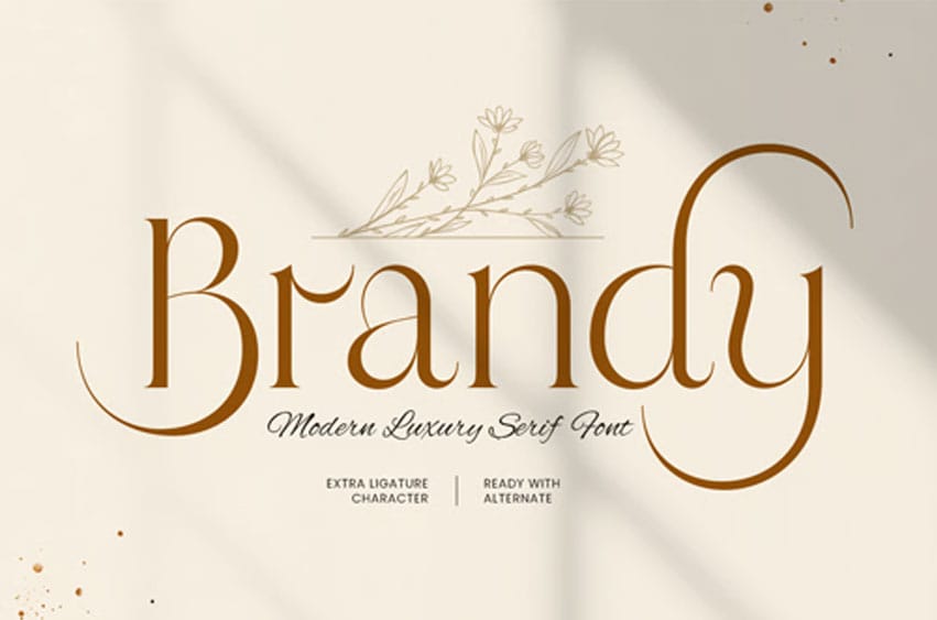 Brandy Luxury Font