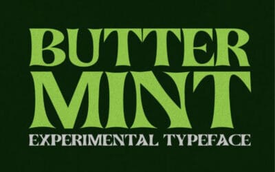 Buttermint Font