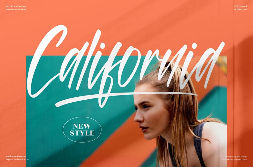 California Handwritten Font