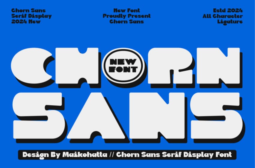 Chorn Font