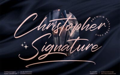 Christopher Signature Font