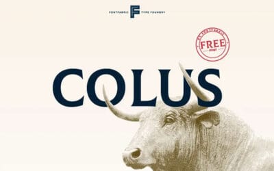 Colus Display Font