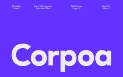 Corpoa Font