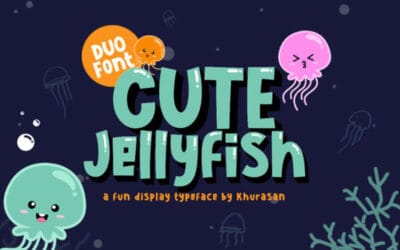 Cute Jellyfish Font