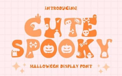 Cute Spooky Font