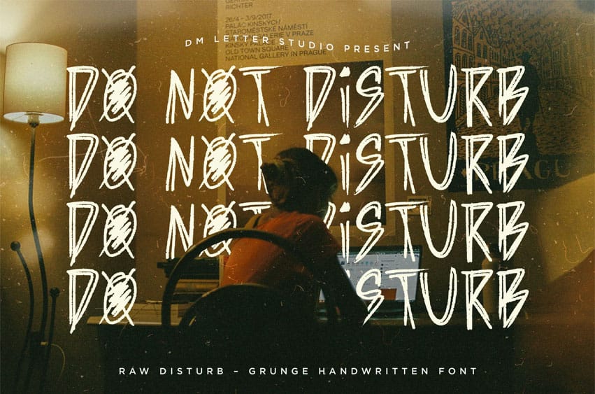 Do Not Disturb Font