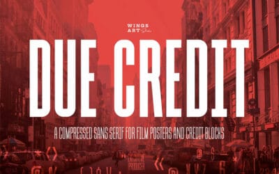 Due Credit Font