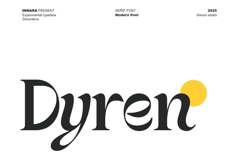 Dyren Font