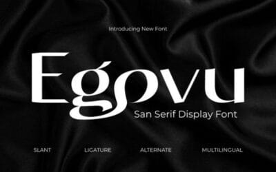 Egovu Font