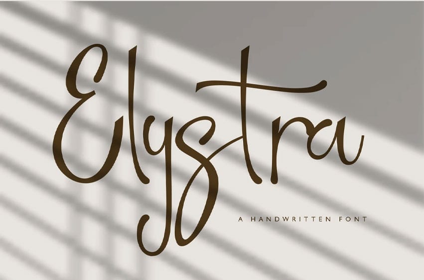Elystra Font